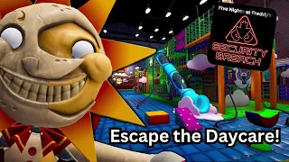 Fnaf Security Breach Remake Part 2 The DayCare I finally escape it… with DemonBunnyGaming and JP