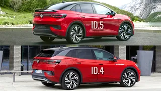 2022 Volkswagen ID.5 GTX vs Volkswagen ID.4 GTX