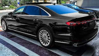 Audi A8 Long (2023) - interior and Exterior Details (High-Tech Sedan)