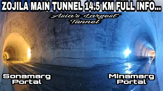 Meet Asia's Largest Tunnel - Zojila Tunnel; on Ground Report -Zojila pass