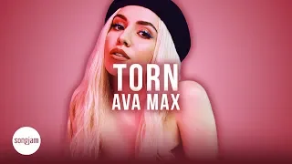 Ava Max - Torn (Official Karaoke Instrumental) | SongJam