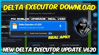 *NEW* Delta Executor Latest Verison V620 | Delta New Update Download (Android & Emulator)