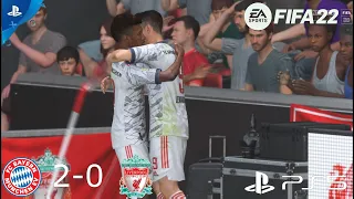 Liverpool vs  FC Bayern Munich | 0-2 | FIFA 22 Gameplay | PS5 | Premier League | Full Match | 4K