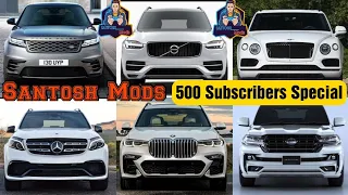 500 Subscribers Special || Premium SUVs Mod Pack || Dff Only🔥🔥 || Gta Sa Android || Santosh Mods ❣️
