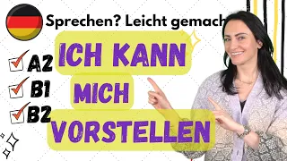 🇩🇪 Ich KANN MICH vorstellen/ I can introduce myself 🙋🏻‍♀️