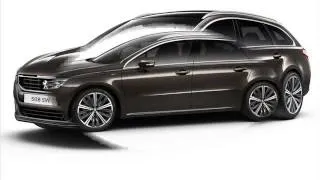 All New 2015 Peugeot 508 SW Facelift