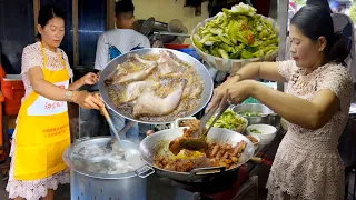 Process of Cooking & Serving Breakfast! Popular Foods That Cambodian People Can't Stop Eating