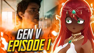 GOLDEN BOY AND NEW HERO! | Gen V 1x1 Reaction