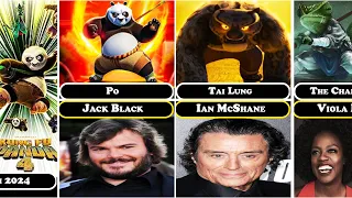 Kung Fu Panda 4 Characters and Their Voice Actors