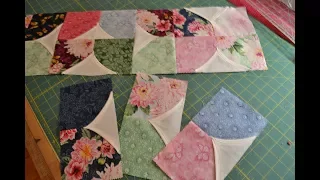 EPISODE 55 - Awesome ONE Seam 5 minute quilt block explained/measurements included