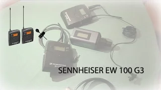 Беспроводной петличный микрофон sennheiser ew 100 g3