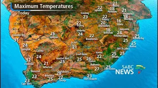 SA Weather | Thursday 23 July 2020 | #SABCWeather