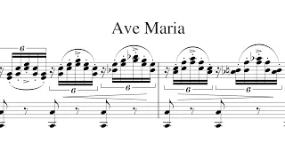 Ave Maria - Schubert - C Major - Piano accompaniment