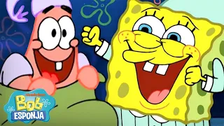 Bob Esponja | ¡Cada pijamada de Bob Esponja! 😴 | Compilación de 45 minutos | Bob Esponja en Español