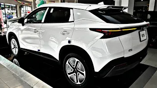 (2024) New Chery Omoda E5 White Color | First Look! exterior and interior detail