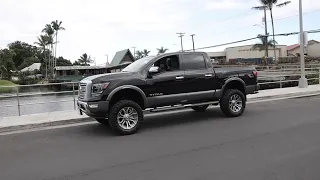 2021 Nissan Titan Platinum Reserve Lifted