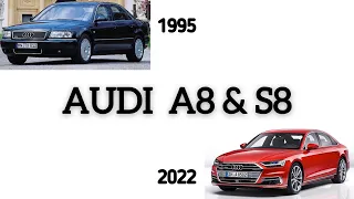 EVOLUTION OF THE AUDI A8 & S8 1996-2022 INTERIOR & EXTERIOR