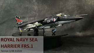 Royal Navy Sea Harrier FRS.1 Tamiya 1/48 61026