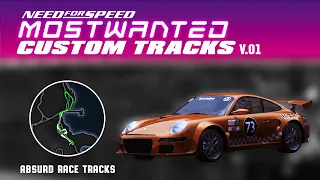 NFS MW CUSTOM TRACKS ┃ Absurd Race Track Pack // [8K60FPS]