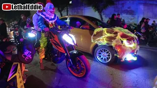 ARRANCONES RELAX VIVIENDO UNA NOCHE DEL TERROR EN LA MEGA RODADA CDMX #TEPITO #ARRANCONES #BIKERS