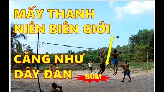 Giao Lưu Bóng Chuyền 3 - 3 Với Thanh Niên Biên giới Cam