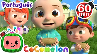 CoComelon em Português | Uma batata, duas batatas | Compilação de Desenhos Animados
