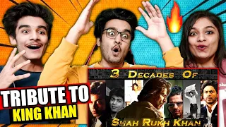 3 Decades of SRK Reaction | Tribute to The Legend of Indian Cinema 2022 | Tribute to King Khan