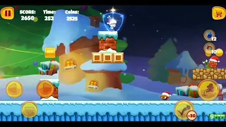 Super Bino Go 2:Adventure Game CHRISTMAS EVENT Level 3