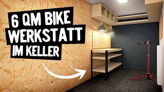 Ich baue meine Bike Werkstatt im Keller - kleiner Raum & große Pläne! | Folge 1 | Freeride Flo