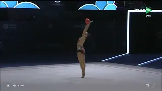 Baku RG World Cup 2022 - Alexandra Kiroi-Bogatyreva - Ball Highlights.