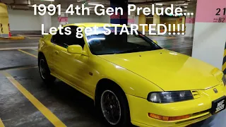 4th Gen Honda Prelude restoration