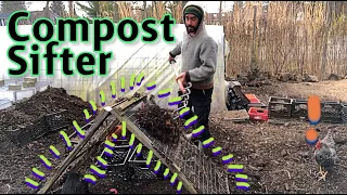 Compost Sifter - Simple Design Works Nicely
