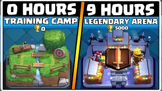 0 TO 5000 TROPHIES IN A DAY | CLASH ROYALE | SPEEDRUN!