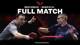 FULL MATCH | Felix LEBRUN vs Simon GAUZY | MS R64 | #SingaporeSmash 2023