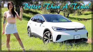 THIS FULL ELECTRIC CAR Blew My Mind! // 2021 Volkswagen ID.4 Review