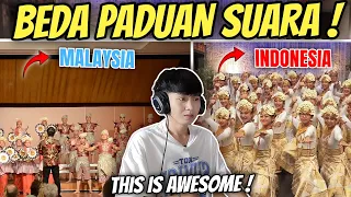 BEDA PADUAN SUARA MALAYSIA VS PADUAN SUARA INDONESIA !  Bingung pilih yang manaaaa?