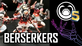 Khorne Berserkers and Painting Flayed Skin - Part 5 | Warhammer 40k Build Diary