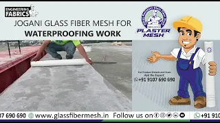 JOGANI® glass fiber Mesh for waterproofing work