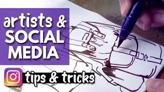 Tips for Artists on Social Media - Editing & Posting Your Art