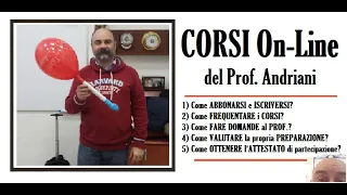 CORSI del Prof ANDRIANI - COME FARE PER...?