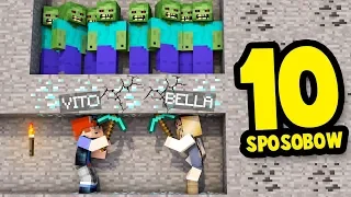 10 SPOSOBÓW NA ŚMIERĆ W MINECRAFT! | Vito i Bella