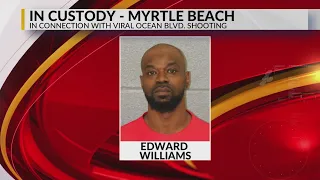 Viral Ocean Boulevard shooting suspect in custody in Myrtle Beach