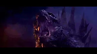 Godzilla Fights Muto Scene