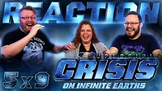 Supergirl 5x9 REACTION!! "Crisis on Infinite Earths: Part One"