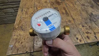 Few people know the secret of the old cold water meter.  Brilliant idea!