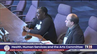 Health, Human Services and the Arts Committee,  April 1, 2024