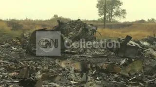 URKAINE: MH17 CRASH SITE BROLL -TWO MONTHS LATER