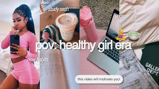 GETTING BACK INTO ROUTINE | get motivated w/ me, yoga, study sesh, ulta, new packages