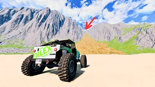 Car vs Huge Mountain - Beamng Drive #beamngdrive