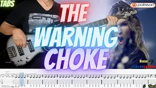 ⚡The Warning - CHOKE Bass Cover Tutorial Tabs